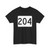 WV-204 (Virginia) (Road Sign) T-Shirt