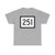WV-251 (Virginia) (Road Sign) T-Shirt