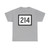 WV-214 (Virginia) (Road Sign) T-Shirt