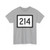WV-214 (Virginia) (Road Sign) T-Shirt