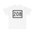 WV-208 (Virginia) (Road Sign) T-Shirt