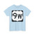 US 9W NY (New York) (Road Sign) T-Shirt