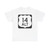 US 14 Alternate Wyoming (Wyoming) (Road Sign) T-Shirt