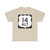 US 14 Alternate Wyoming (Wyoming) (Road Sign) T-Shirt