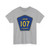 Union County Route 107 MS (Mississippi) (Road Sign) T-Shirt