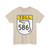 Toll Florida 586 (Florida) (Road Sign) T-Shirt
