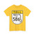 Toll Florida 586 (Florida) (Road Sign) T-Shirt