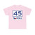 Toll Texas 45 (Texas) (Road Sign) T-Shirt