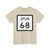 Texas Spur 68 (Texas) (Road Sign) T-Shirt