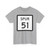 Texas Spur 51 (Texas) (Road Sign) T-Shirt
