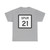Texas Spur 21 (Texas) (Road Sign) T-Shirt