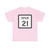 Texas Spur 21 (Texas) (Road Sign) T-Shirt