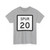 Texas Spur 20 (Texas) (Road Sign) T-Shirt