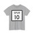 Texas Spur 10 (Texas) (Road Sign) T-Shirt