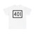 WV-401 (Virginia) (Road Sign) T-Shirt