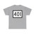 WV-401 (Virginia) (Road Sign) T-Shirt