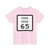 Texas Park Road 65 (Texas) (Road Sign) T-Shirt