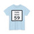 Texas Park Road 59 (Texas) (Road Sign) T-Shirt