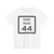 Texas Park Road 44 (Texas) (Road Sign) T-Shirt