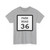 Texas Park Road 36 (Texas) (Road Sign) T-Shirt
