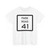 Texas Park Road 41 (Texas) (Road Sign) T-Shirt