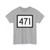 WV-471 (Virginia) (Road Sign) T-Shirt