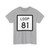 Texas Loop 81 (Texas) (Road Sign) T-Shirt
