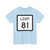 Texas Loop 81 (Texas) (Road Sign) T-Shirt