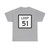 Texas Loop 51 (Texas) (Road Sign) T-Shirt
