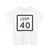Texas Loop 40 (Texas) (Road Sign) T-Shirt