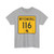 WY-116 (Wyoming) (Road Sign) T-Shirt
