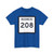 Texas Business 208 (Texas) (Road Sign) T-Shirt