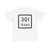 Texas 301 (Texas) (Road Sign) T-Shirt