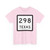 Texas 298 (Texas) (Road Sign) T-Shirt