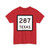 Texas 287 (Texas) (Road Sign) T-Shirt
