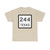 Texas 244 (Texas) (Road Sign) T-Shirt