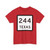 Texas 244 (Texas) (Road Sign) T-Shirt