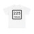 Texas 225 (Texas) (Road Sign) T-Shirt