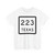Texas 223 (Texas) (Road Sign) T-Shirt