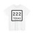 Texas 222 (Texas) (Road Sign) T-Shirt