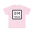 Texas 214 (Texas) (Road Sign) T-Shirt