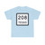 Texas 208 (Texas) (Road Sign) T-Shirt