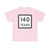 Texas 140 (Texas) (Road Sign) T-Shirt