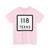Texas 118 (Texas) (Road Sign) T-Shirt
