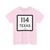 Texas 114-J (Texas) (Road Sign) T-Shirt