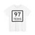 Texas 97 (Texas) (Road Sign) T-Shirt