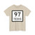 Texas 97 (Texas) (Road Sign) T-Shirt