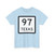 Texas 97 (Texas) (Road Sign) T-Shirt