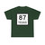 Texas 87 (Texas) (Road Sign) T-Shirt