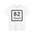 Texas 82 (Texas) (Road Sign) T-Shirt